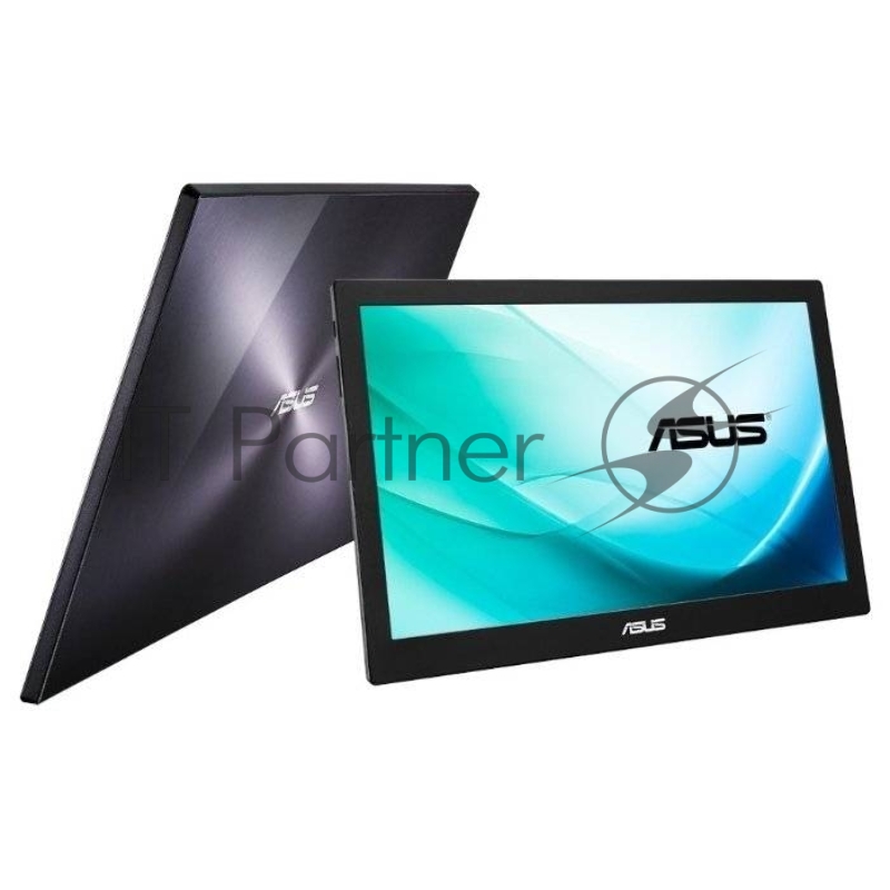 МОНИТОР 15.6 ASUS MB169B+ Black (IPS, LED, Wide, 1920x1080, 14ms, 160°/160°, 200 cd/m, 700:1, +USB,
