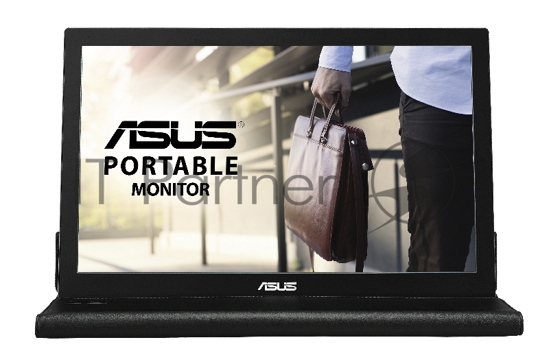 МОНИТОР 15.6 ASUS MB169B+ Black (IPS, LED, Wide, 1920x1080, 14ms, 160°/160°, 200 cd/m, 700:1, +USB,
