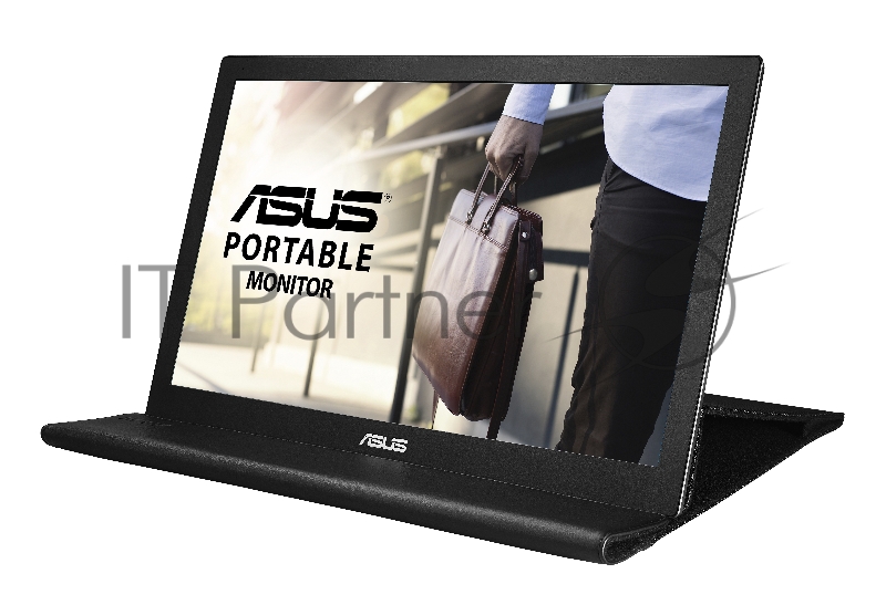 МОНИТОР 15.6 ASUS MB169B+ Black (IPS, LED, Wide, 1920x1080, 14ms, 160°/160°, 200 cd/m, 700:1, +USB,