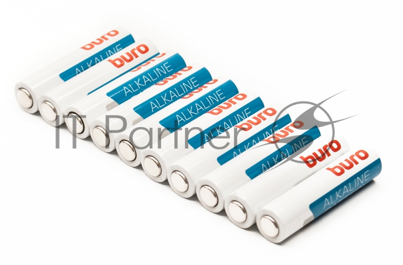 Батарея Buro Alkaline LR03 AAA (10шт) коробка