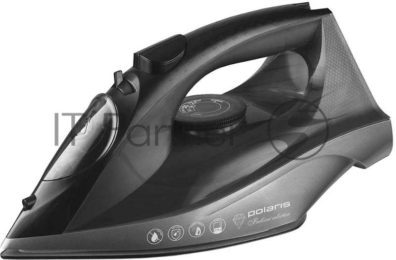 Утюг POLARIS PIR 2430K черный 2400Вт