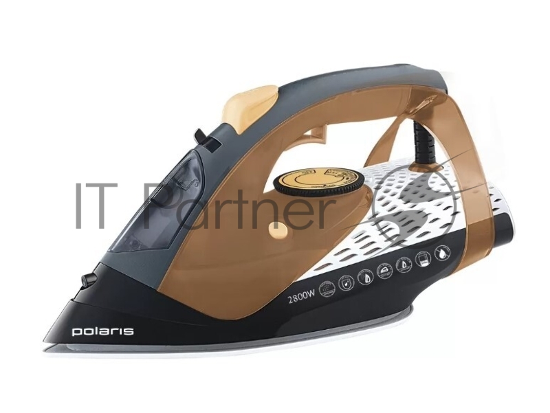 Утюг POLARIS PIR2860AK 3m Черный/Оранжевый 2800Вт