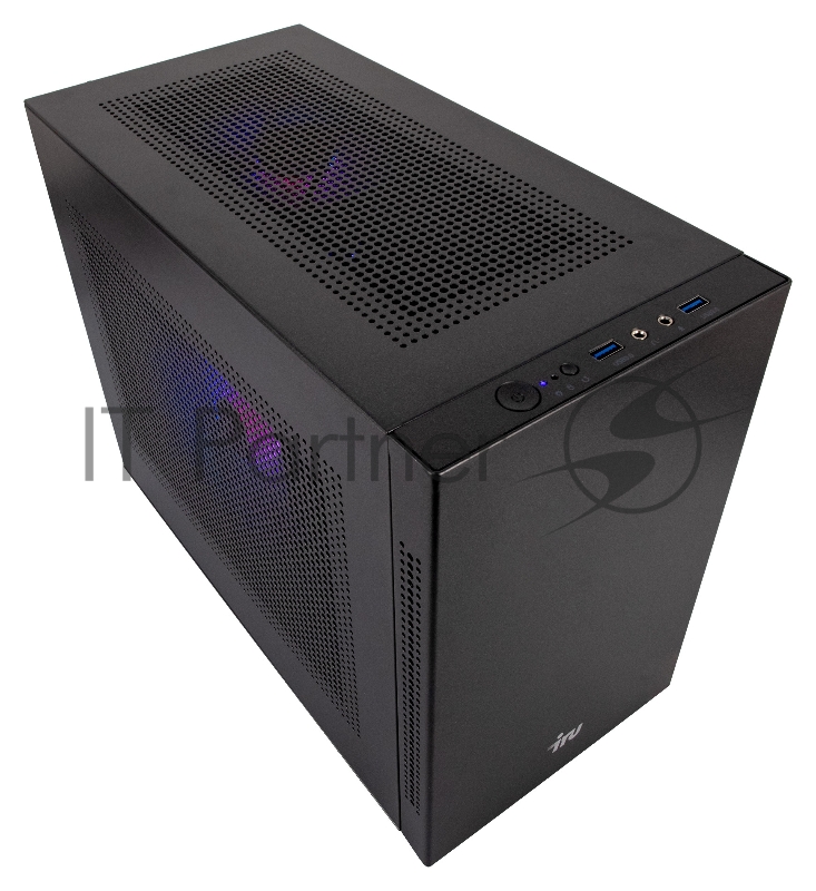 Компьютер IRU Game 510B6GS MT i5 12400F (2.5) 16Gb SSD1Tb RTX3050 8Gb Free DOS GbitEth 700W черный
