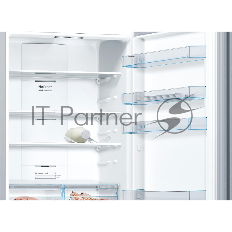 Холодильник Bosch KGN49XLEA, нержавеющая сталь