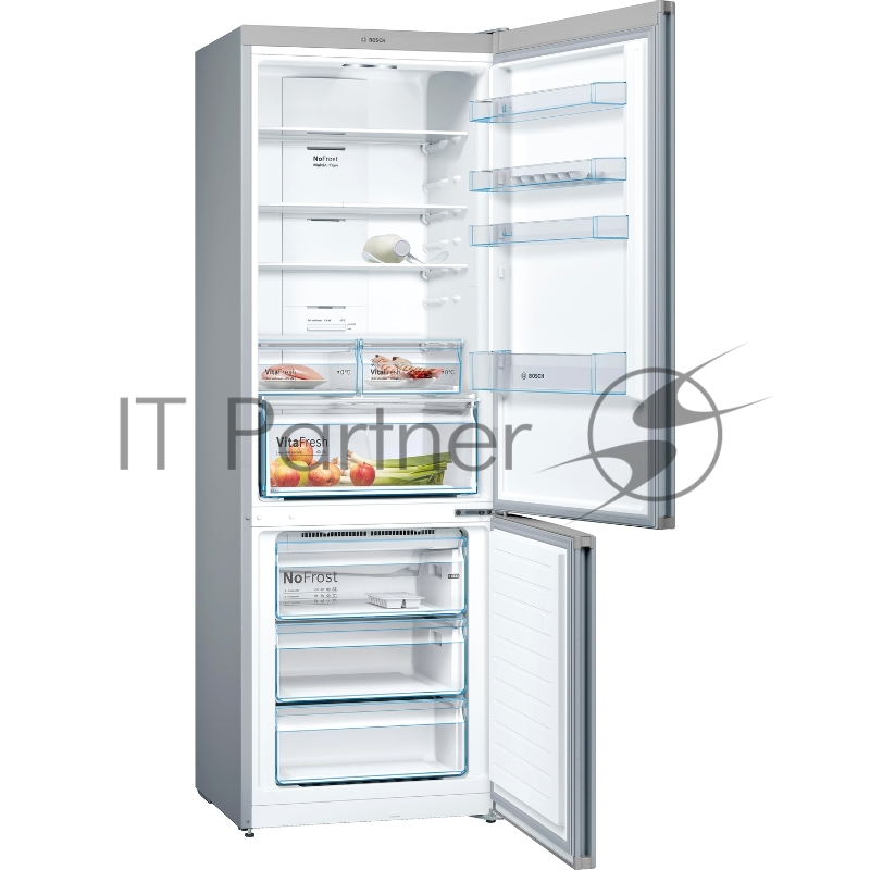 Холодильник Bosch KGN49XLEA, нержавеющая сталь