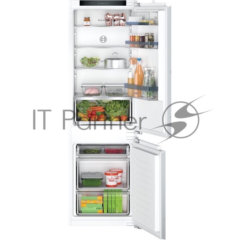 Серия 4 Встраиваемый холодильник с нижней морозильной камерой