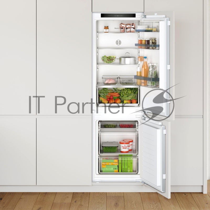 Серия 4 Встраиваемый холодильник с нижней морозильной камерой