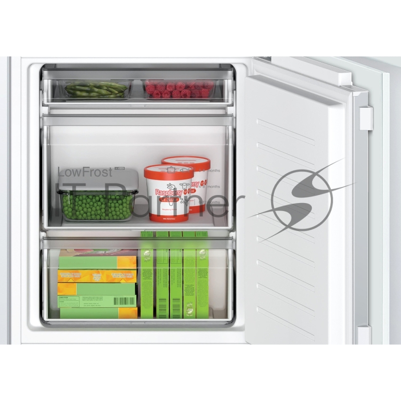 Серия 4 Встраиваемый холодильник с нижней морозильной камерой