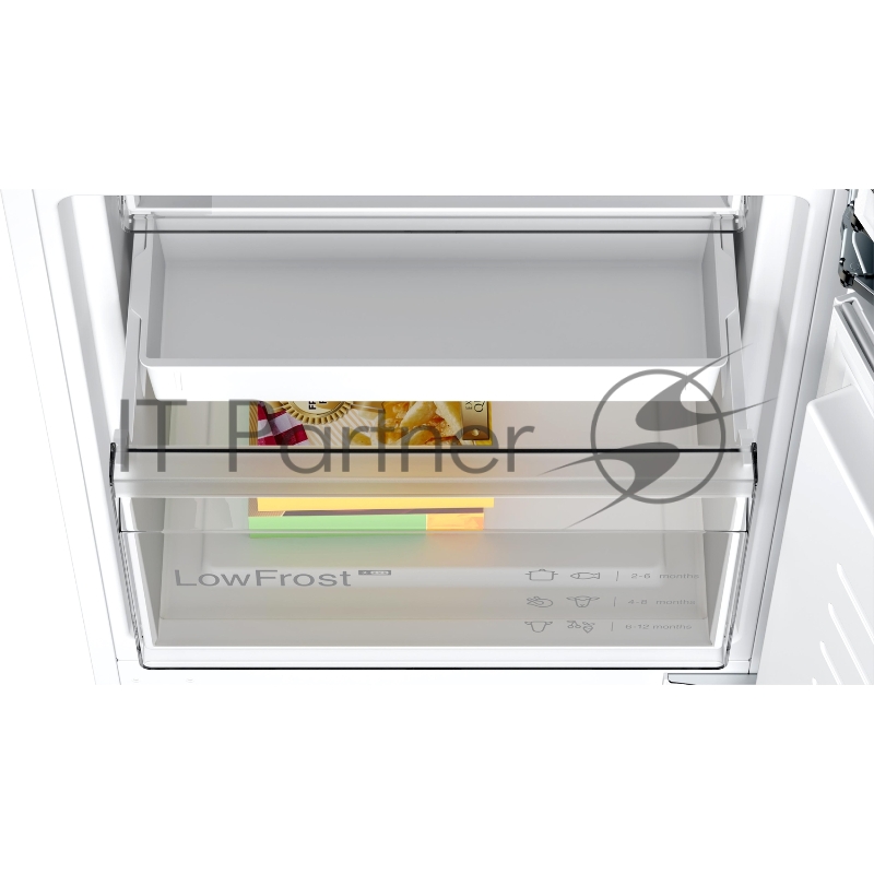 Серия 4 Встраиваемый холодильник с нижней морозильной камерой