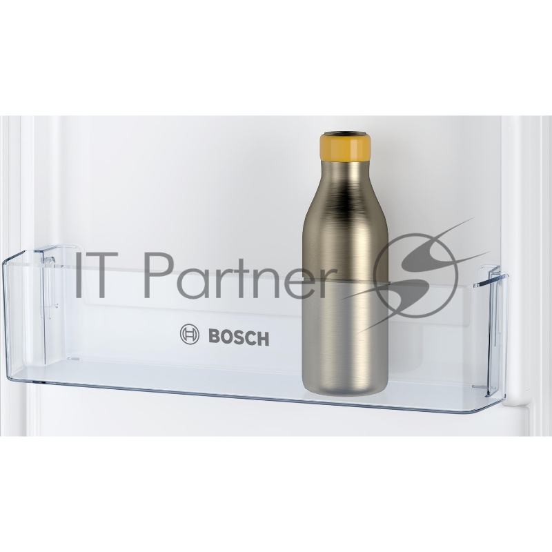 Встраиваемый холодильник с нижней морозильной камерой, Габариты (ВхШхГ) - 177,2х54,1х54,8 см, плоские шарниры, объём 265 (182+83) л, LowFrost