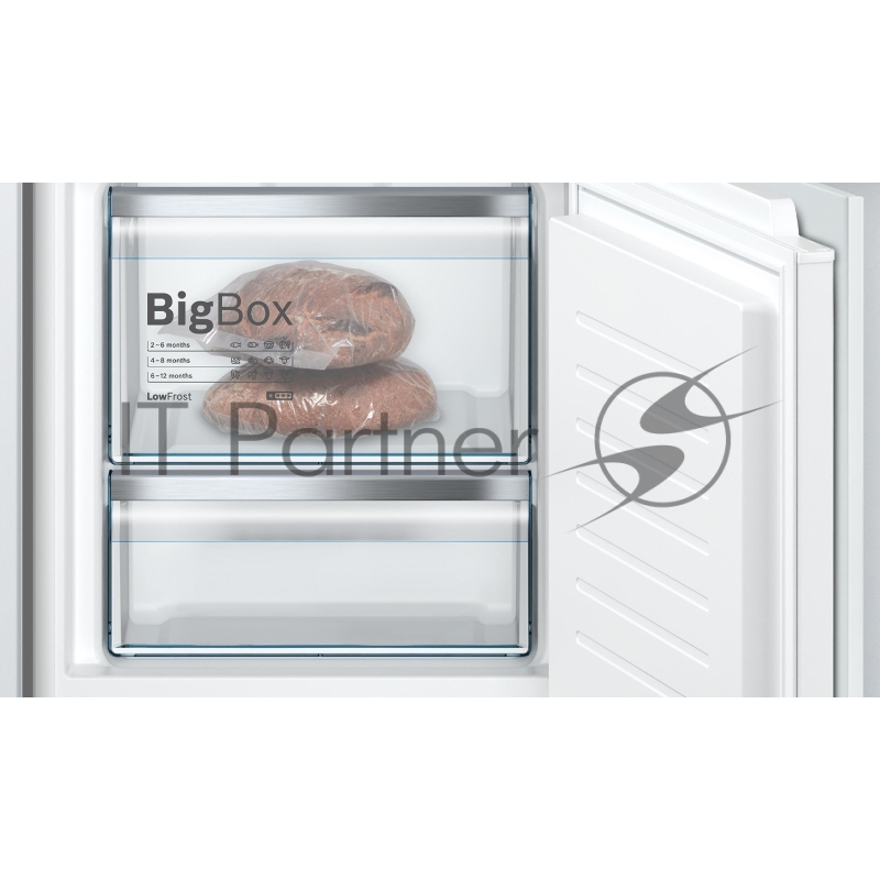 177.2х54.1х54.5 см, 272 (211+64) л, LED Освещение, зона свежести Hydrofresh, BigBox в морозилке