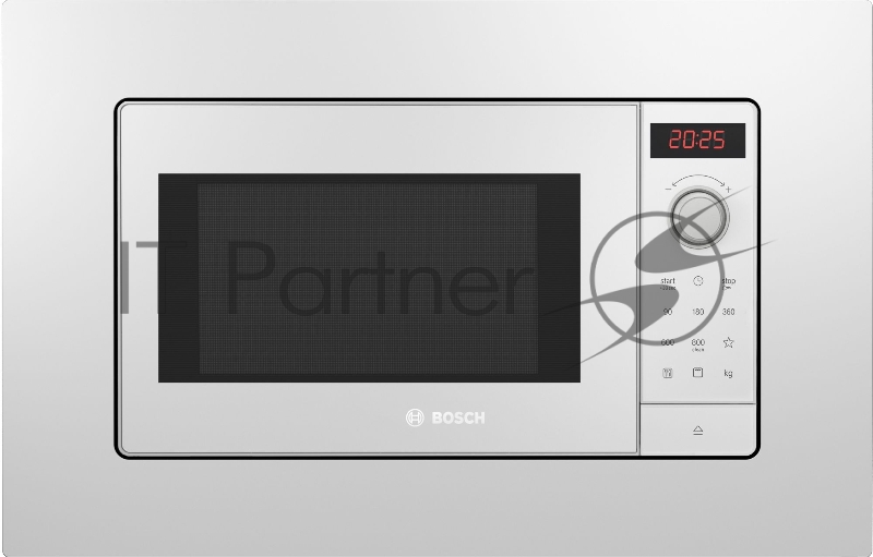 Микроволновая печь встраиваемая Bosch BEL653MW3, белый