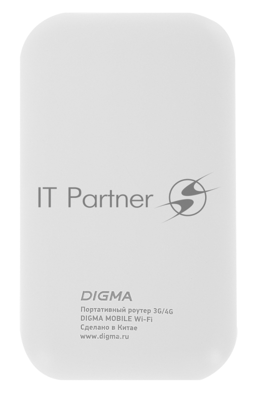 Модем 3G/4G Digma Mobile WiFi DMW1880 USB Wi-Fi Firewall +Router внешний белый