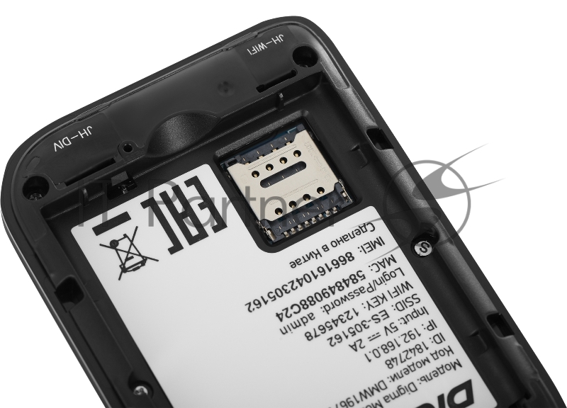 Модем 3G/4G Digma Mobile WiFi DMW1967 USB Wi-Fi Firewall +Router внешний белый