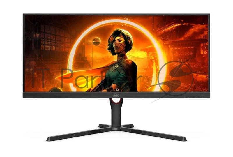 МОНИТОР 34 AOC U34G3XM Black (VA, 3440x1440, 144Hz, 1 ms, 178°/178°, 300 cd/m, 80M:1, +2xHDMI 2.0, +DisplayPort 1.4)