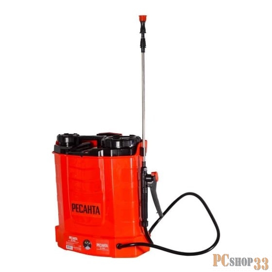 Опрыскиватель Ресанта SP-12СК аккум. ранц. 12л красный/черный (70/13/40)