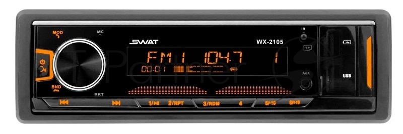 Автомагнитола Swat WX-2105 1DIN 4x50Вт