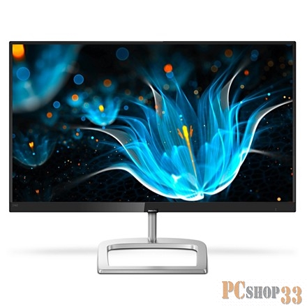 МОНИТОР 23.8 PHILIPS 246E9QSB/00 Silver-Black (IPS, LED, 1920x1080, 5 ms, 178°/178°, 250 cd/m, 20M: