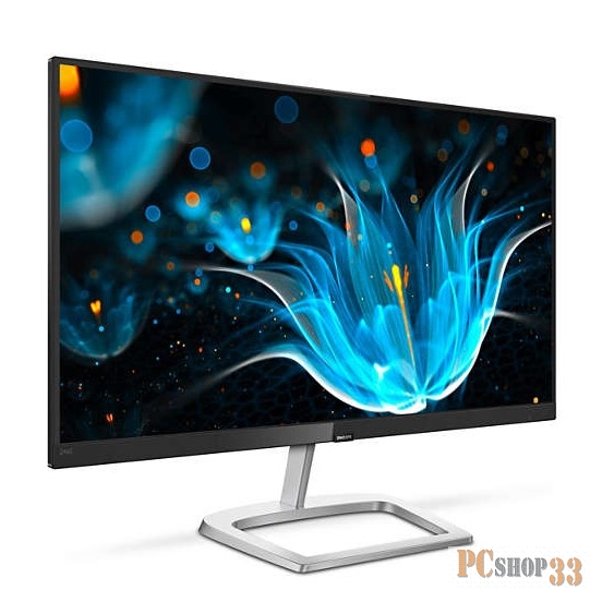 МОНИТОР 23.8 PHILIPS 246E9QSB/00 Silver-Black (IPS, LED, 1920x1080, 5 ms, 178°/178°, 250 cd/m, 20M:
