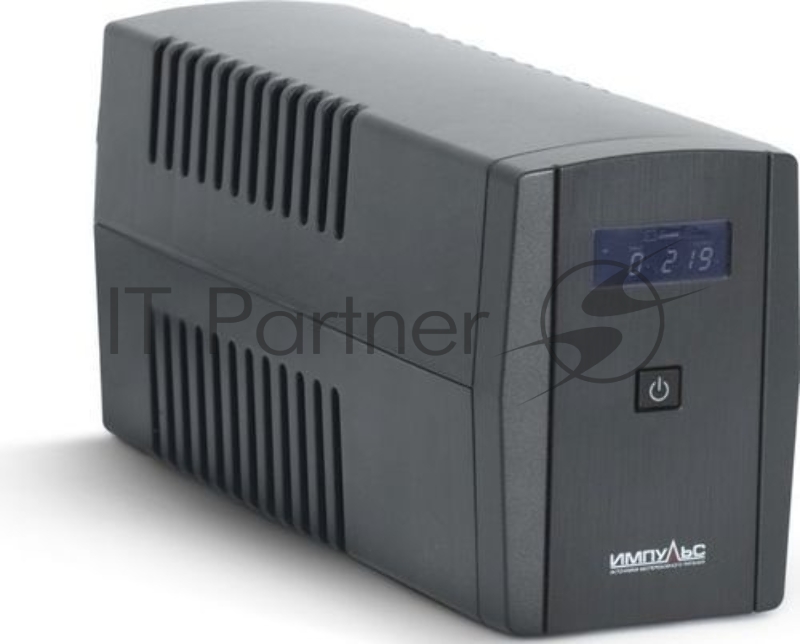 Источник бесперебойного питания Импульс Юниор Смарт 800 480Вт 800ВА черный