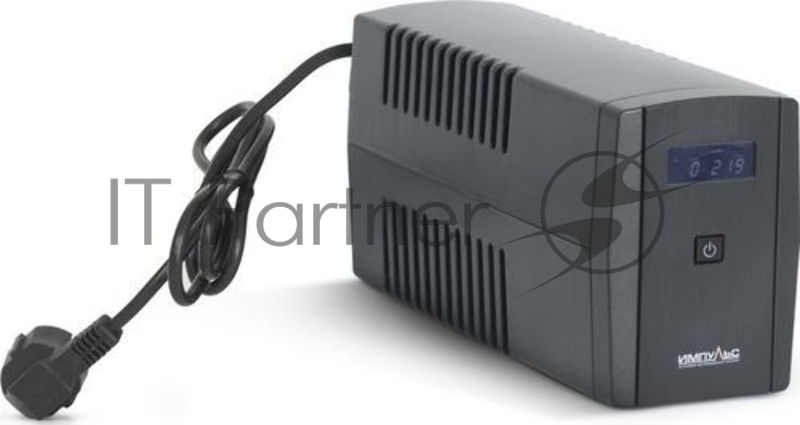 Источник бесперебойного питания Импульс Юниор Смарт 800 480Вт 800ВА черный