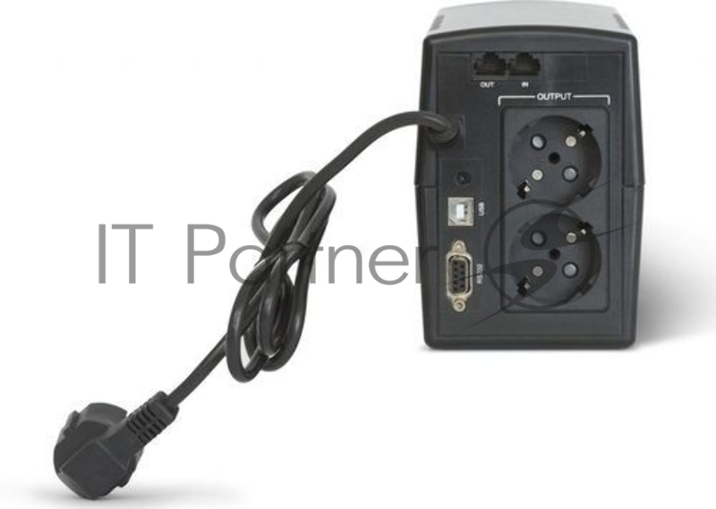 Источник бесперебойного питания Импульс Юниор Смарт 800 480Вт 800ВА черный