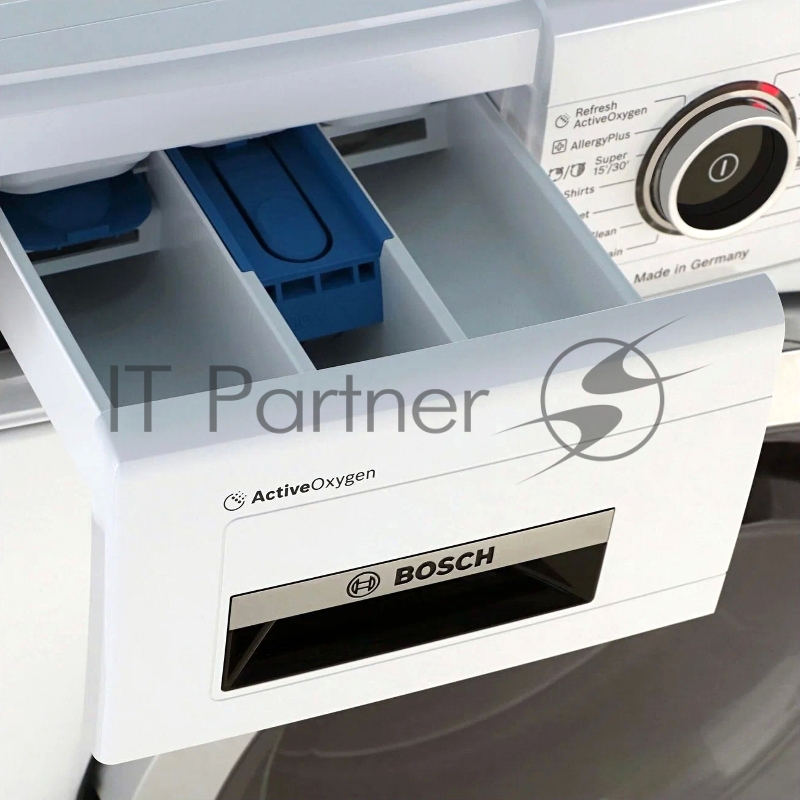 Serie I 8, загрузка 1-9кг, 1400 об/мин,ActiveOxygen, i-Dos, EcoSilence Drive, АquaStop, AntiVibration, VarioDrum барабан, Внутренняя подсветка барабана, Большой многофункциональный LED дисплей