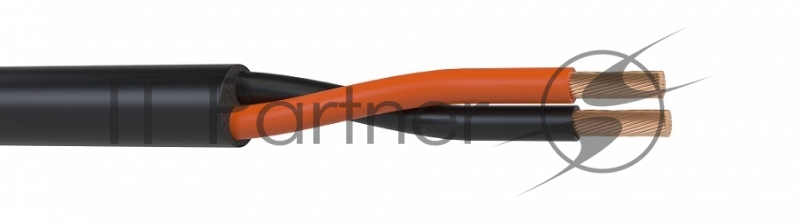 Кабель акустический 200 м, 16 AWG HighFlex, 1.5 мм2, диаметр 7.7мм, медь 84 x 0,15 мм, черный, бухта