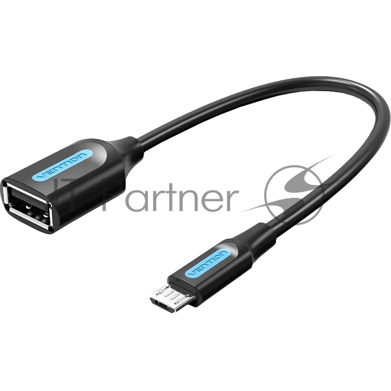 Адаптер переходник Vention OTG USB 2.0 AF/micro B 5pin - 0.15м
