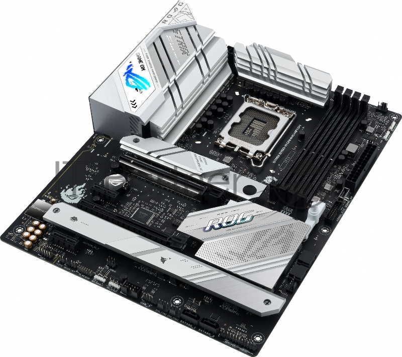 Материнская плата Asus ROG STRIX B760-A GAMING WIFI D4 Soc-1700 Intel B760 4xDDR4 ATX AC`97 8ch(7.1) 2.5Gg RAID+HDMI+DP