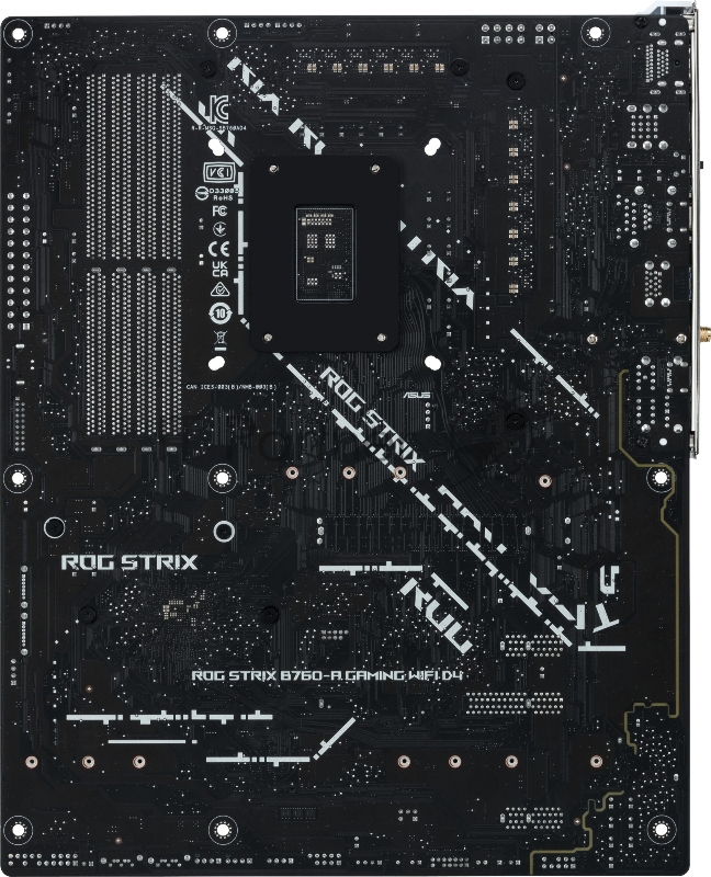 Материнская плата Asus ROG STRIX B760-A GAMING WIFI D4 Soc-1700 Intel B760 4xDDR4 ATX AC`97 8ch(7.1) 2.5Gg RAID+HDMI+DP