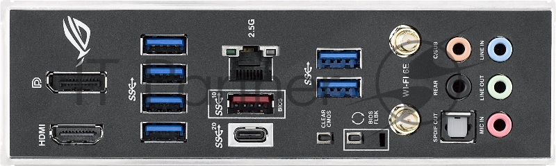 Материнская плата Asus ROG STRIX B760-F GAMING WIFI Soc-1700 Intel B760 4xDDR5 ATX AC`97 8ch(7.1) 2.5Gg RAID+HDMI+DP