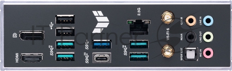 Материнская плата Asus TUF GAMING B760M-PLUS WIFI D4 Soc-1700 Intel B760 4xDDR4 mATX AC`97 8ch(7.1) 2.5Gg RAID+HDMI+DP