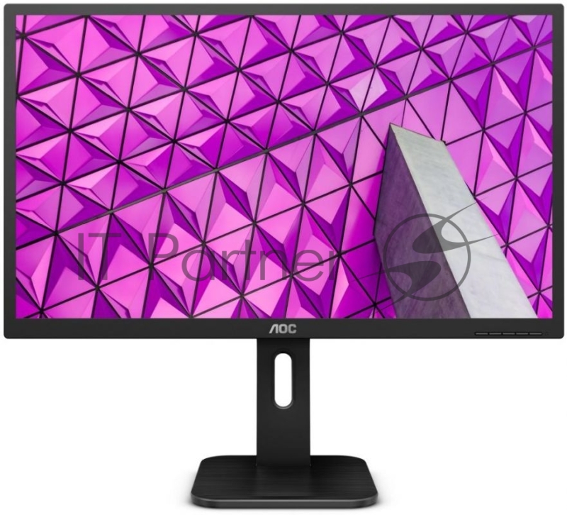 МОНИТОР 27 AOC 27P1 Black с поворотом экрана (IPS, LED, 1920x1080, 5 ms, 178°/178°, 250 cd/m, 50M:1