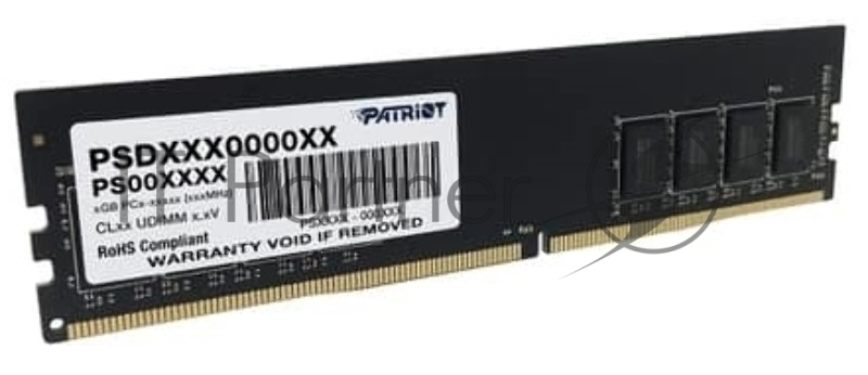 Модуль памяти Patriot UDIMM DDR4 SL 16GB 2666MHZ