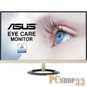 МОНИТОР 27 ASUS VZ279Q Black-Gold (IPS, LED, Wide, 1920x1080, 5ms, 178°/178°, 250 cd/m, 100,000,000