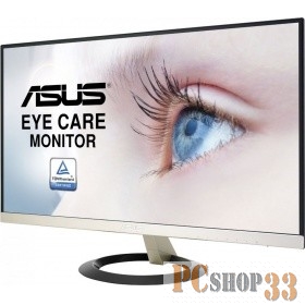 МОНИТОР 27 ASUS VZ279Q Black-Gold (IPS, LED, Wide, 1920x1080, 5ms, 178°/178°, 250 cd/m, 100,000,000