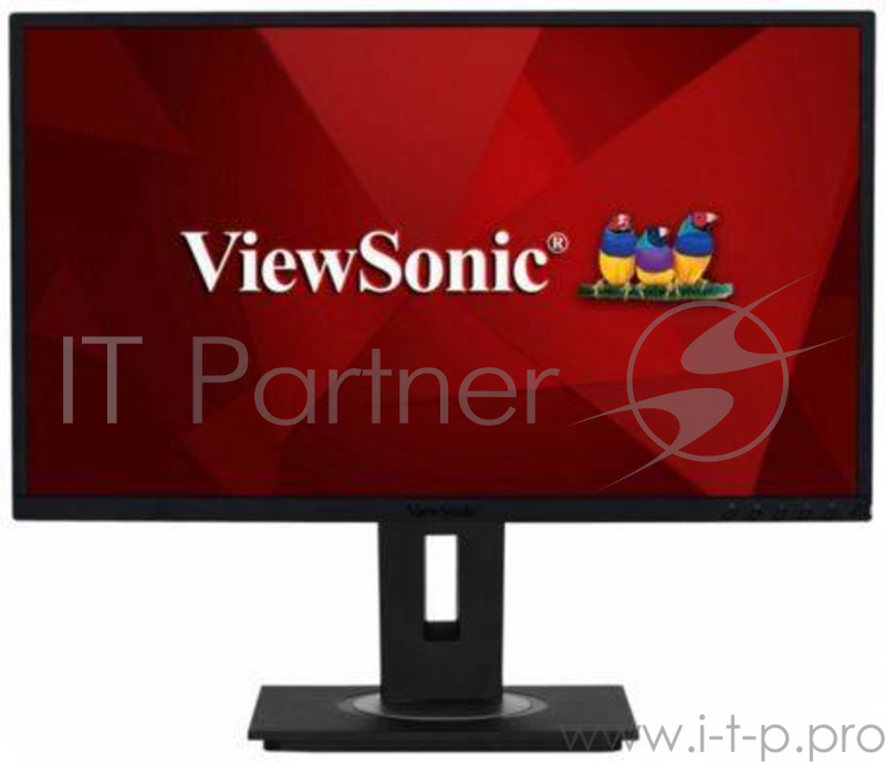 МОНИТОР 27 Viewsonic VG2748 Black с поворотом экрана (IPS, LED, 1920x1080, 5 ms, 178°/178°, 300 cd/