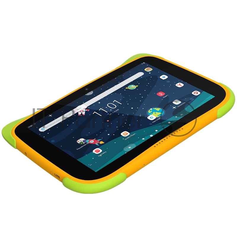 Планшет Topdevice Kids Tablet K8, 8.0 (1280x800) IPS display, Android 11 (Go edition) + HMS apps, up to 1.8GHz 4-core RK3566, 2/32GB, BT 4.1, WiFi, USB-C, microSD card slot, 0.3MP front cam + 2.0MP rear cam, 4000mAh bat, orange