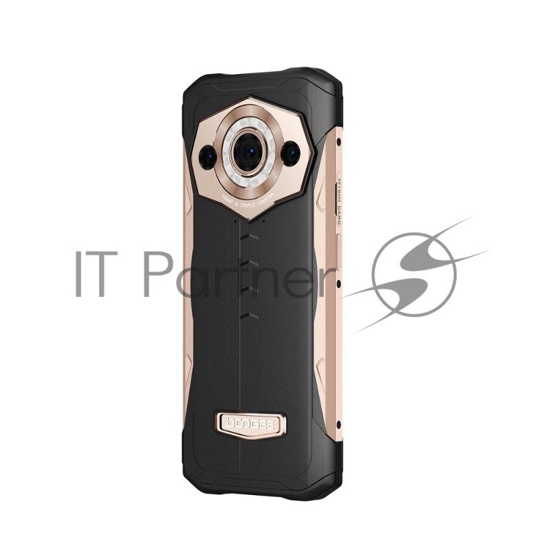 Смартфон Doogee S99 Sunshine Gold, 6.3 1080x2340, 2x2,1 ГГц+ 6x2,0 ГГц, 8 Core, 8GB RAM, 128GB, 1 ТБ, 108 МП+ 64 МП + 16 МП/32Mpix, 2 Sim, 2G, 3G, LTE, BL v5.1, Wi-Fi, NFC, GPS, Type-C, 6000mAh, Android 12, 310г, 172 ммx82 ммx15,5 мм