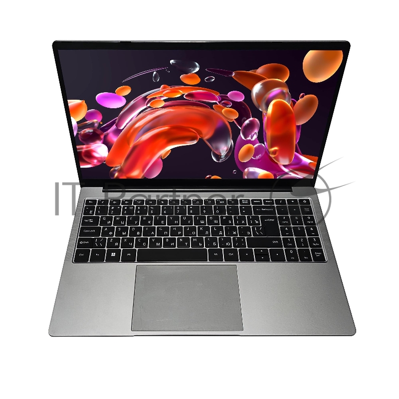 Ноутбук/ HIPER OFFICE HLP 15.6(1920x1080 (матовый) IPS)/Intel Core i5 1235U(1.3Ghz)/8192Mb/256SSDGb/ UHD Graphics/Cam/BT/WiFi/53WHr/war 1y/1.7kg/Silver/DOS + Metall Body, подстветка клав.