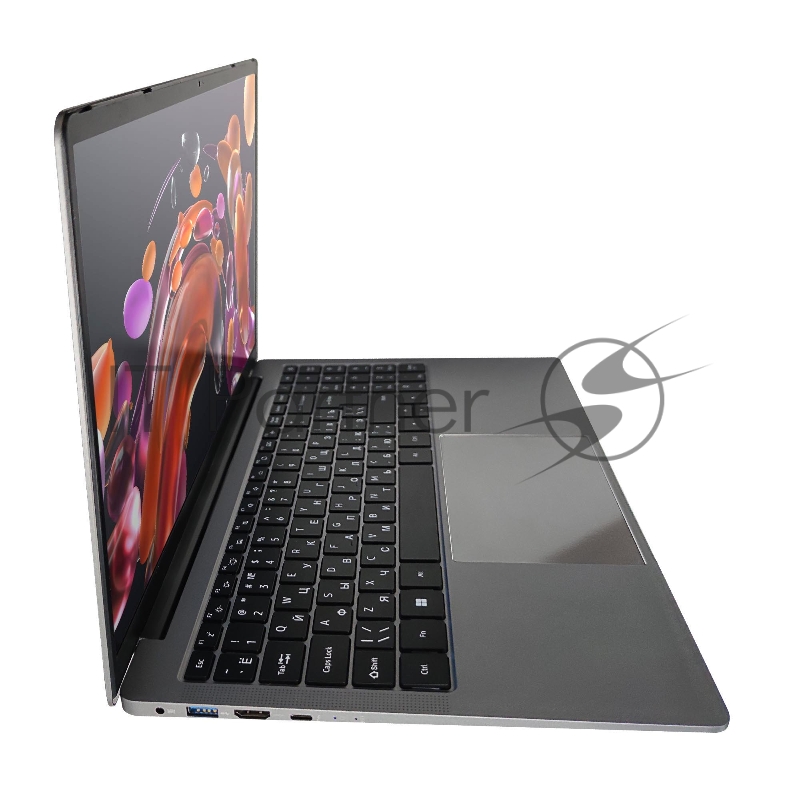 Ноутбук/ HIPER OFFICE HLP 15.6(1920x1080 (матовый) IPS)/Intel Core i5 1235U(1.3Ghz)/8192Mb/256SSDGb/ UHD Graphics/Cam/BT/WiFi/53WHr/war 1y/1.7kg/Silver/DOS + Metall Body, подстветка клав.