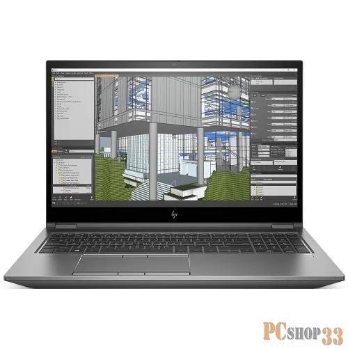 Ноутбук/ HP ZBook Fury G8 15.6 15.6(3840x2160)/Intel Core i9 11950H(2.6Ghz)/32768Mb/1024PCI RTX A3000(6144Mb)/war 1y/Win10Pro + EN Kbd