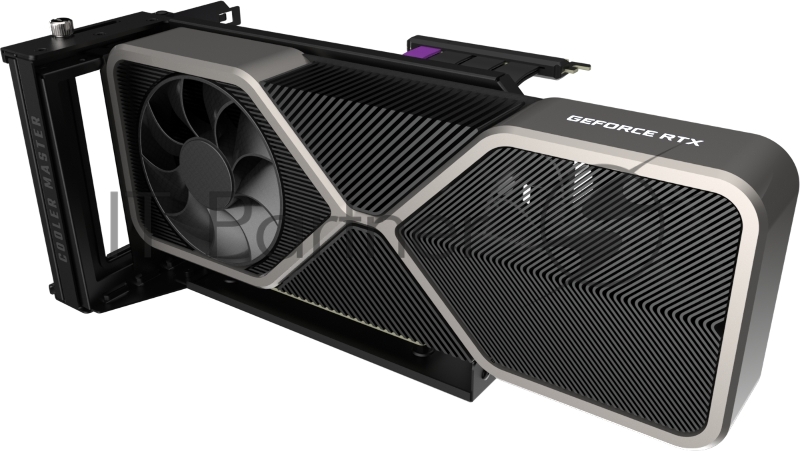 Cooler Master Vertical Graphics Card Holder Kit V3 with PCI-E 4.0 Riser Cable TBC Universal Vertical Graphics Card Holder Kit V3 with Riser Cable PCI-E 4.0 X16 (165 mm)