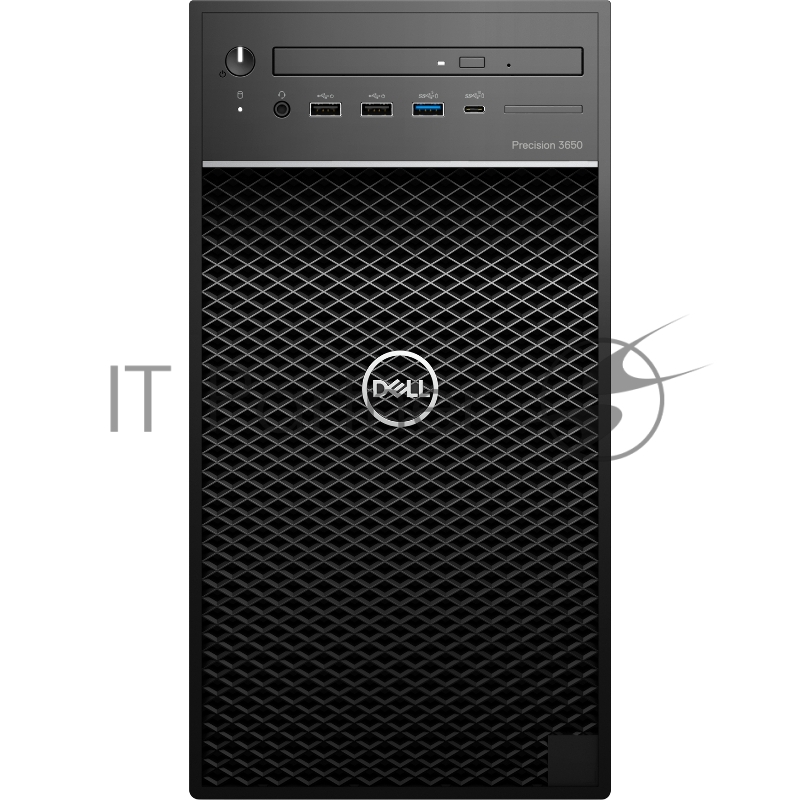 Персональный компьютер/ DELL PRECISION T3650 MT/Core i7-10700/16GB/256GB SSD/1TB HDD/NVIDIA T1000 4GB(4mini DP) /KEYB RUS+mice/Linux/1Y (ОС:NO Keyb:RUS, Powercord EU)