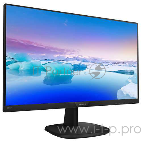 Монитор 21.5 Philips 223V7QHSB/00(01) Black IPS, 1920x1080, 5ms, 250 cd/m2, 1000:1 (DCR 10M:1), D-S