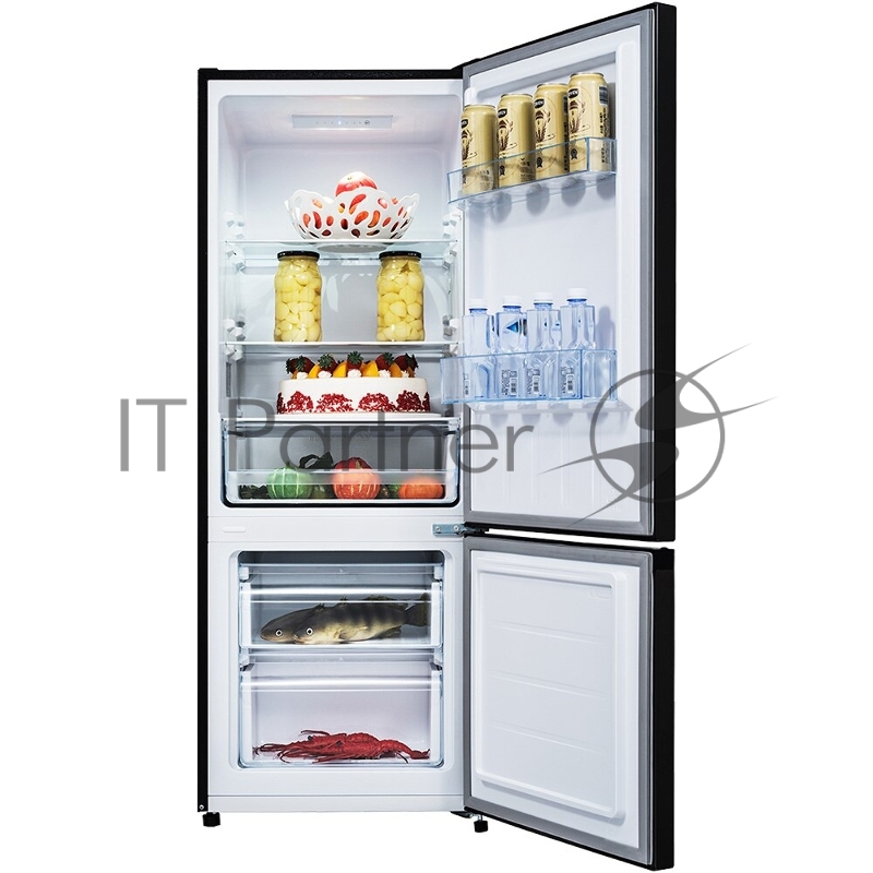 Холодильник NORDFROST RFC 210 LFXd темная нержавеющая сталь