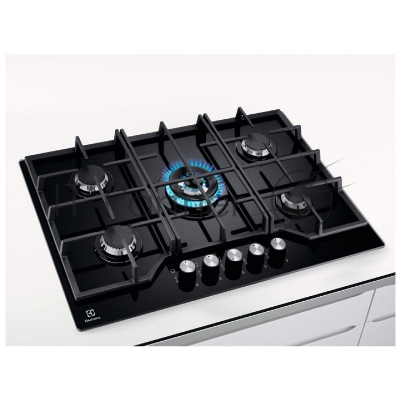 Газовая варочная поверхность Electrolux KGG75362K черный