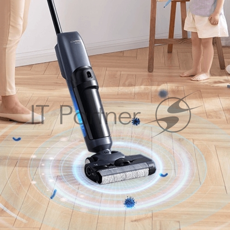 Вертикальный моющий пылесос Viomi Cordless Wet-Dry Vacuum Cleaner Cyber Pro Silver+Black