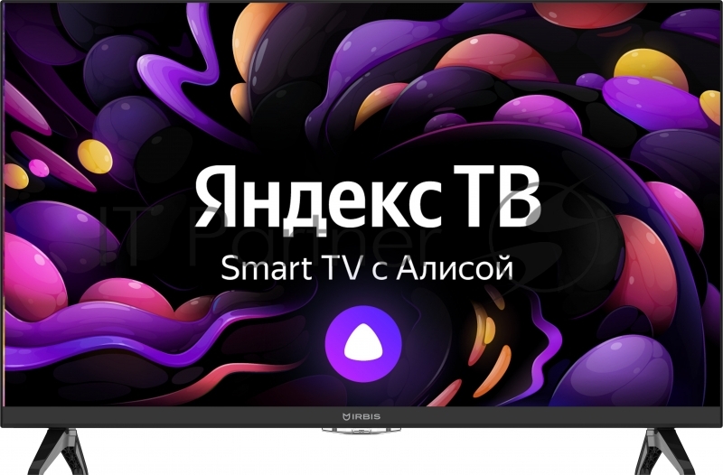 Телевизор IRBIS 43U1 YDX 157FBS2, 43, 3840x2160,16:9,Frameless,Tuner (DVB-T2/DVB-S2/DVB-C), Android 9.0 Pie, Yandex, 1,5GB/8GB, Wi-Fi, Input (AV RCA, USBx2, HDMIx2, YPbPr mini, CI+),Output (3,5mm, Coax), Black